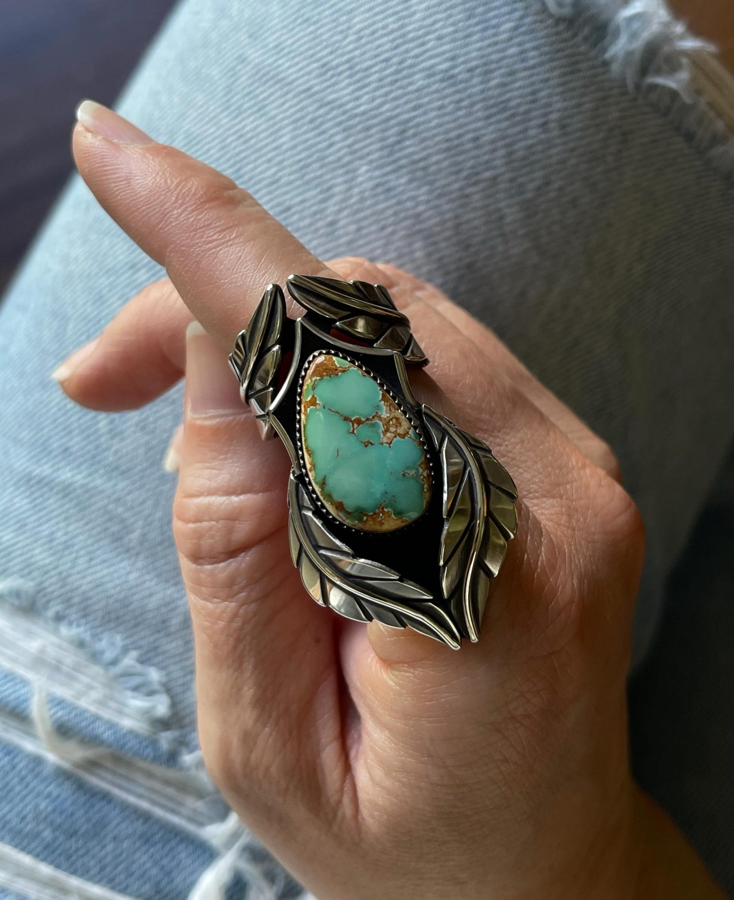 Royston Turquoise Diadem Ring