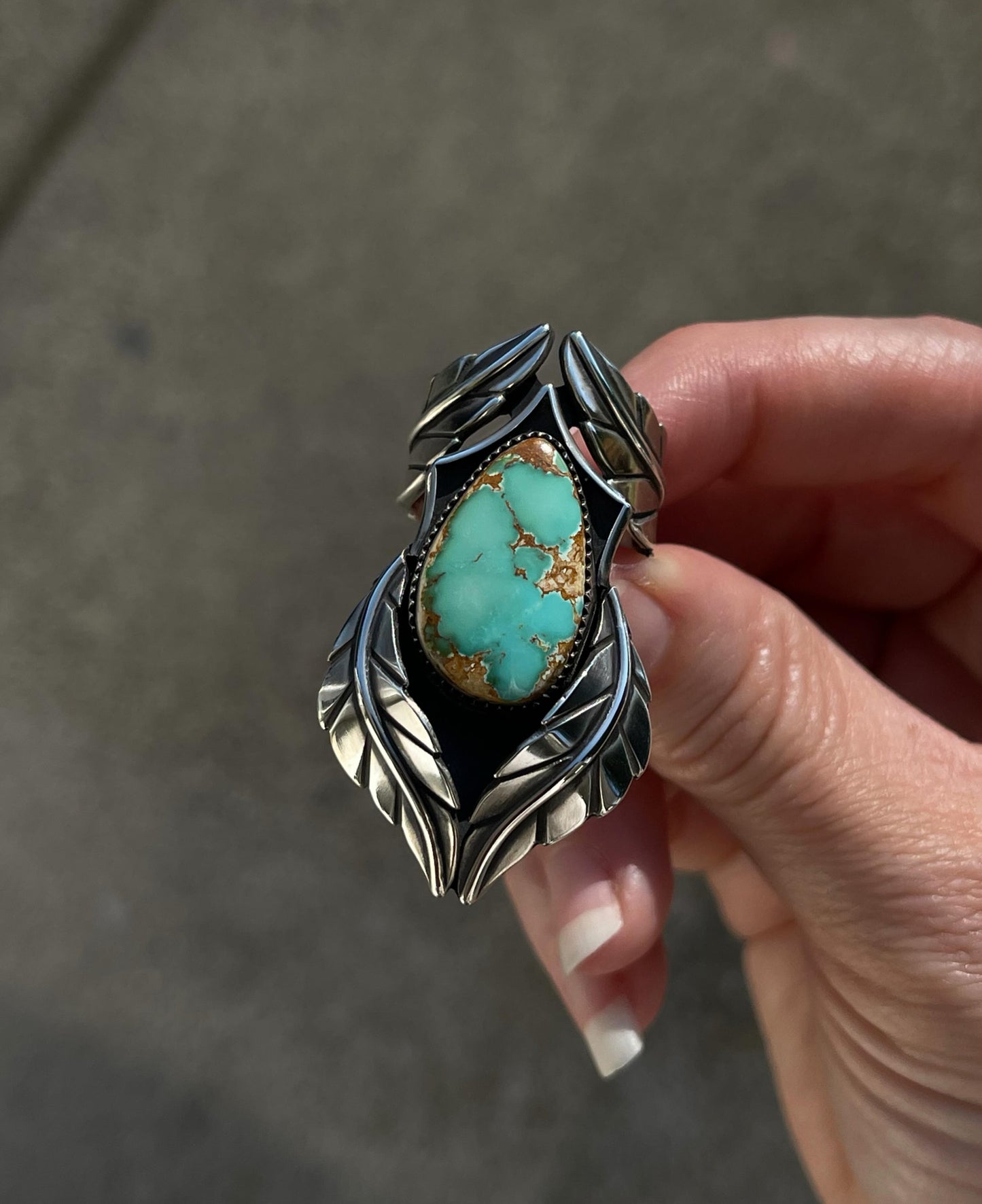 Royston Turquoise Diadem Ring
