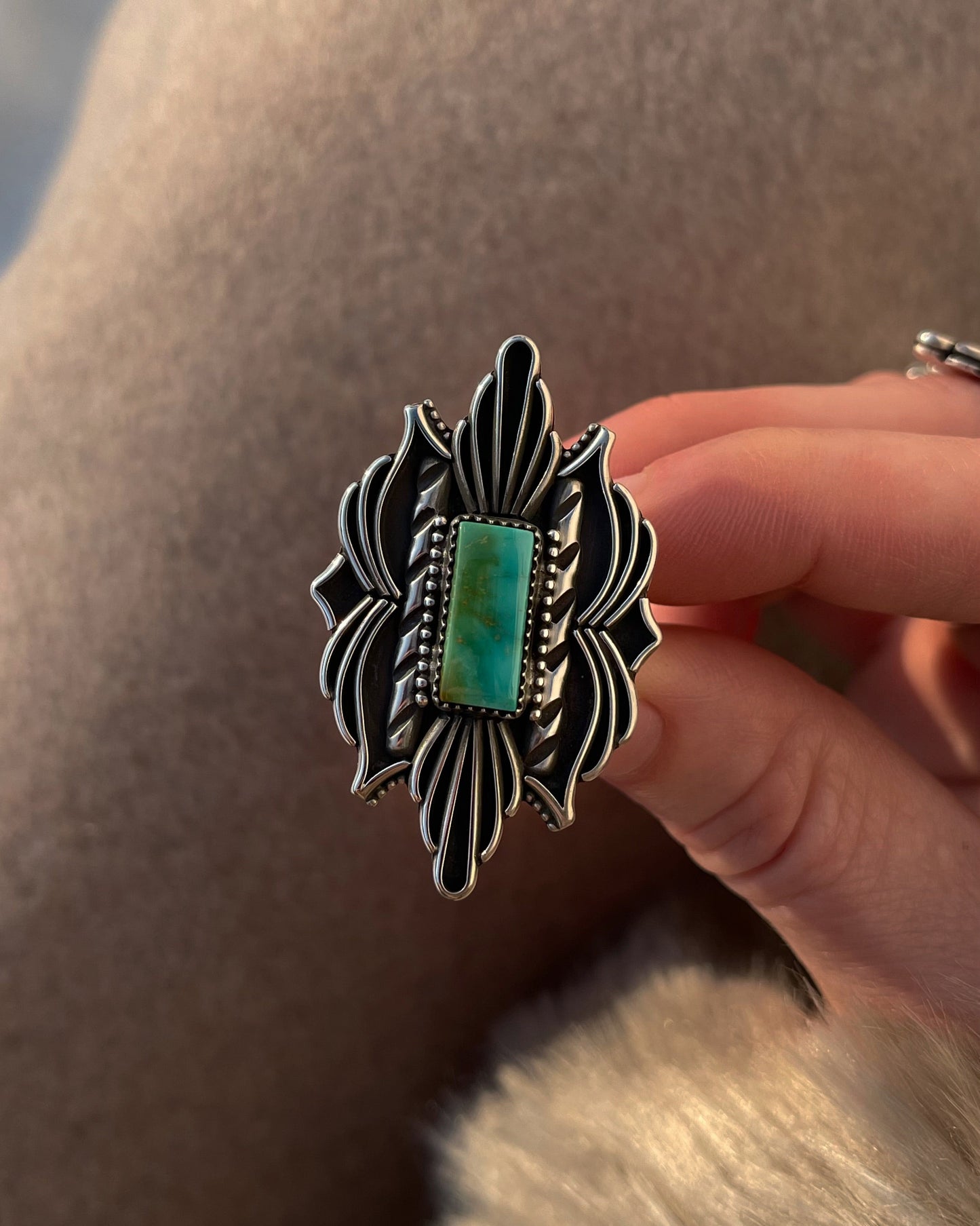 Plumed Temple Ring no.2