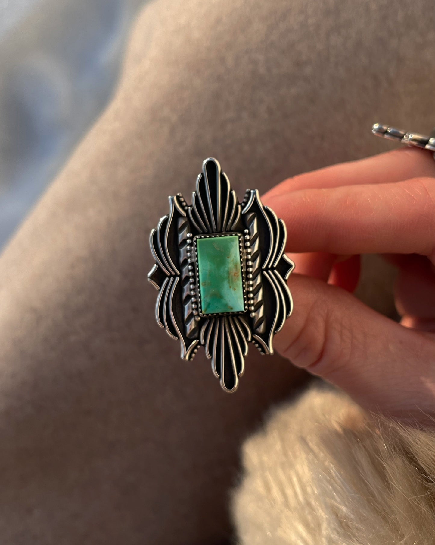 Plumed Temple Ring no.3