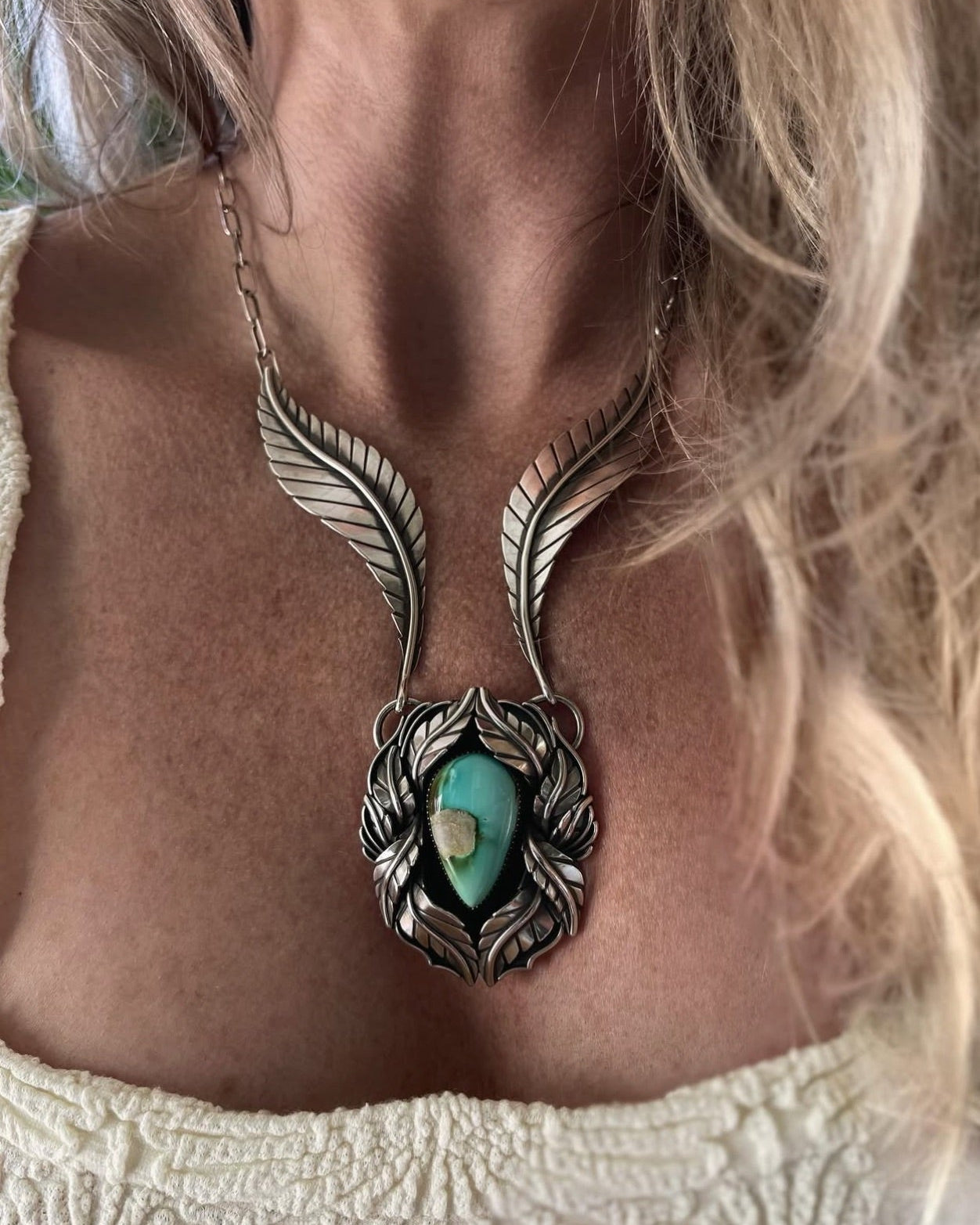 Montezuma Turquoise Penny Lane Necklace