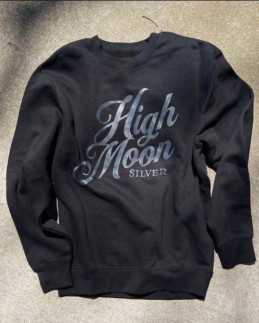 HMS Crewneck Sweatshirt / Charcoal + Black